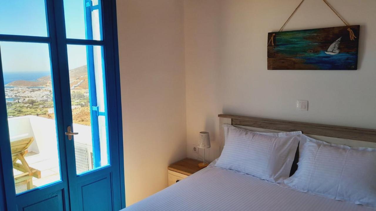 Hotel Tirquaz View Serifos Town Exterior foto